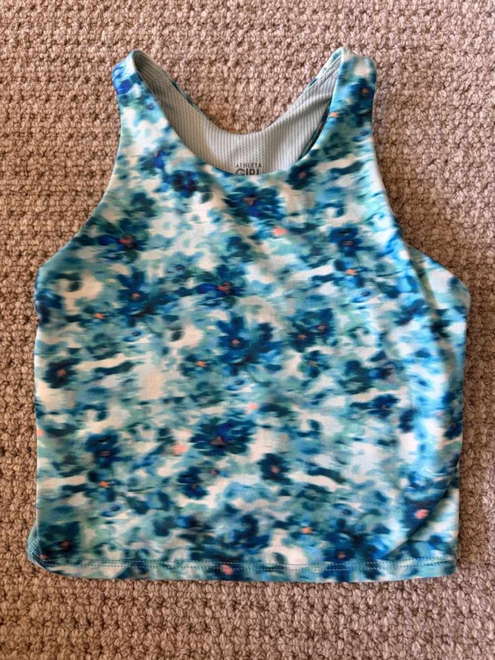 Athleta Girl Long Distance Bra Medium 8/10